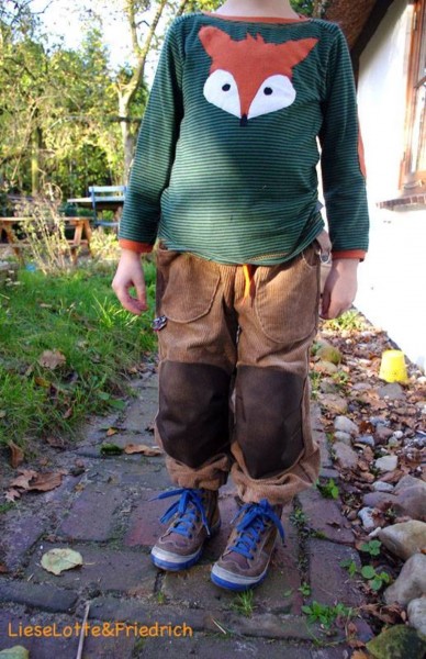 Waldemar, Outdoorhose, Schnittmuster