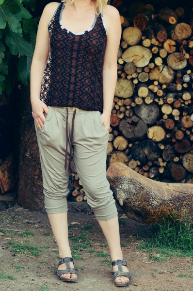 AVA, Chino-Hose für Damen, Schnittmuster