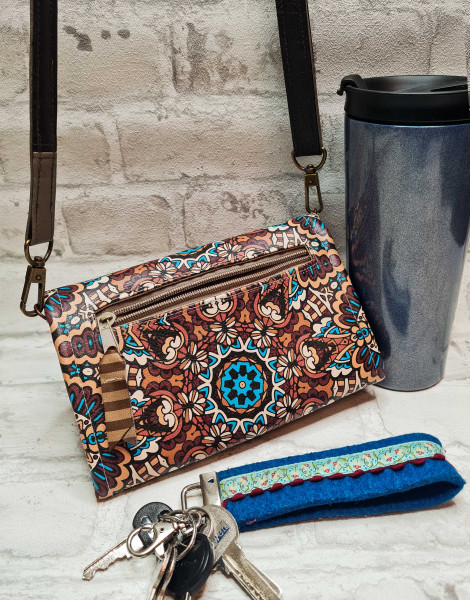 Nur mit Geldbörse unterwegs