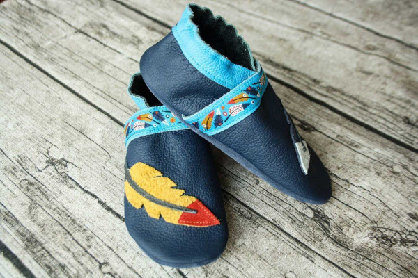 Ebook Schnittmuster Puschen Größe 18/19 bis 44/45 von Klimperklein