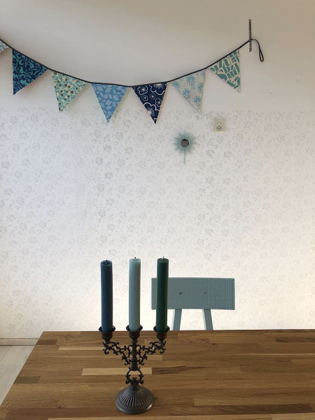 Wimpelkette in Dreiecksform selber nähen