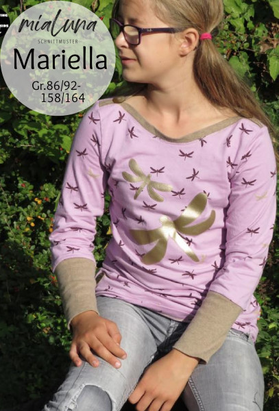 Mariella, Kindershirt, Schnittmuster