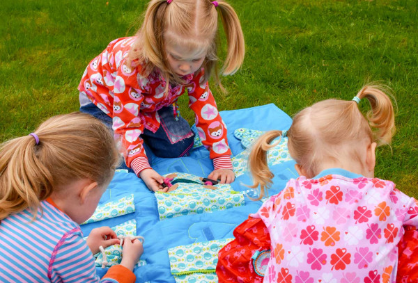Spieldecke für Formen(t)decke(r), Nähanleitung