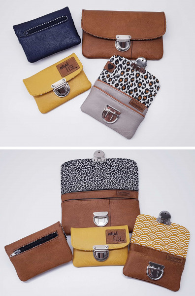 Geldbörse Else, Schnittmuster