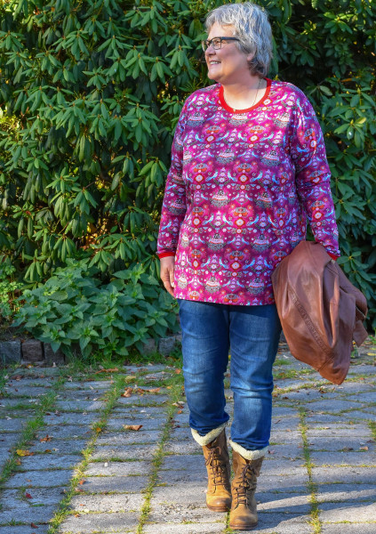 Blusenshirt, Schnittmuster-Konzept