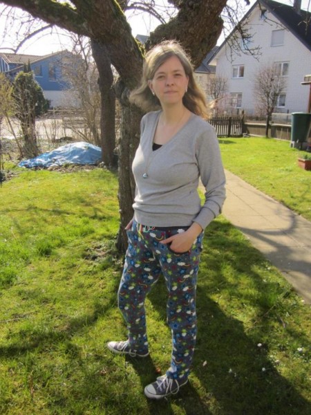Lady Haven, Damen-Sweathose, Schnittmuster
