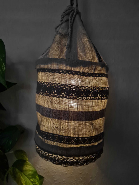 Nähanleitung Lampenschirme Boho-Stil für Garten und Balkon