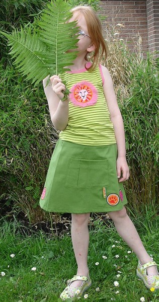 AMRUM, Wickelrock / Top, Papierschnittmuster