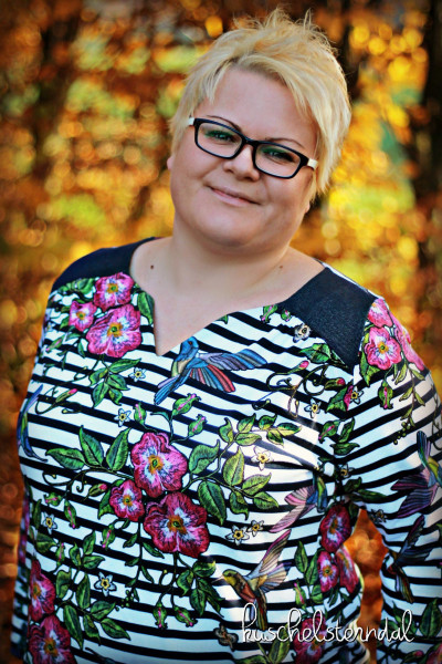 Nähanleitung Damen Shirtbluse "Luna XL" in großen Größen