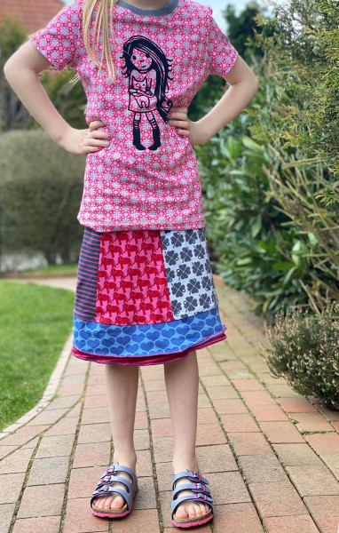 Jersey-Röckchen JOLLY, Kreativ-Ebook