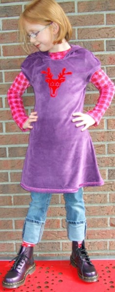 AMELIE, Tunika Kleid, Schnittmuster