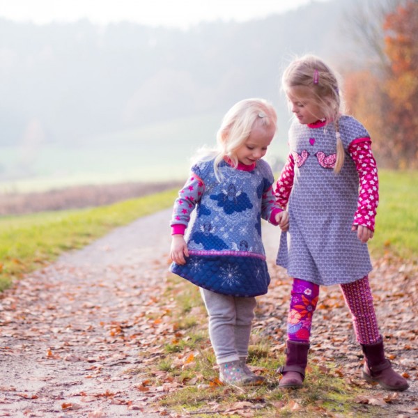 Sweatkleid Schnittmuster Kids