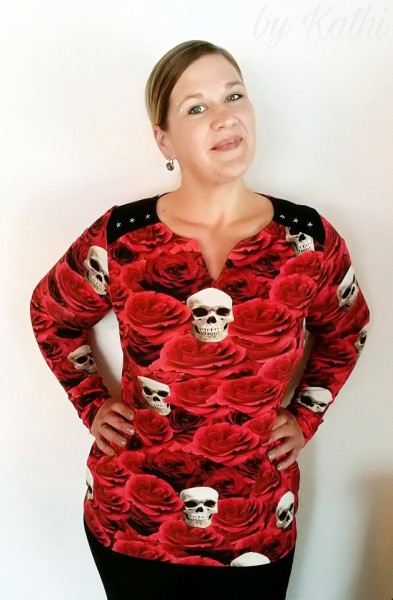 Luna, Damen-Passenshirt, Schnittmuster