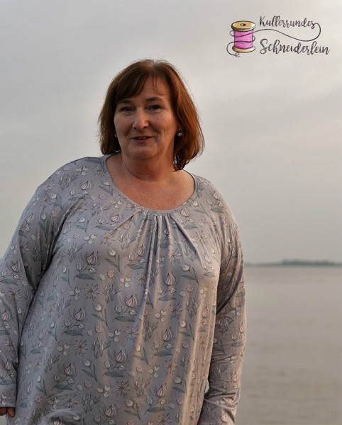 Big Lady Leana, Plus-Size-Damenshirt, Schnittmuster