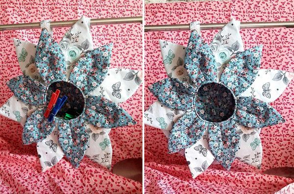 Wäscheklammer-Tasche KUKKA, Ebook Nähanleitung