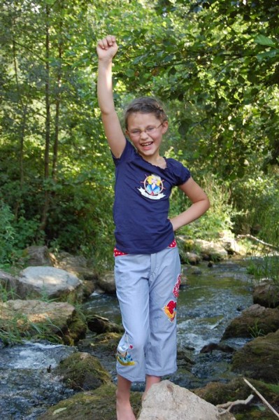 Schnittmuster Caprihose Kinder "Henri" Farbenmix