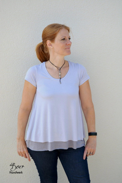 Lady Fleur, Damenshirt, miaLuna Schnittmuster