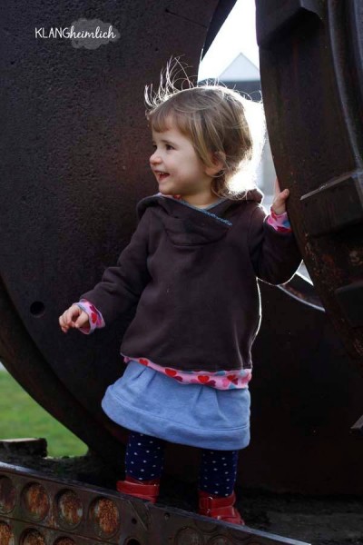 Serena, Kinder-Hoodie, Schnittmuster