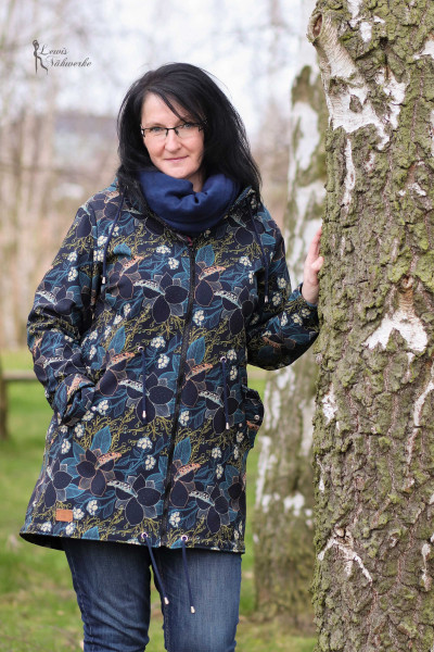 Big Lady Cadiz, Plus-Size-Softshelljacke Parka, Schnittmuster