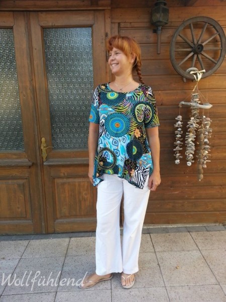 Lady Indira, Zipfelshirt, Schnittmuster