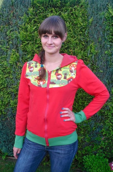 Lady Bella, Sweatjacke, Schnittmuster