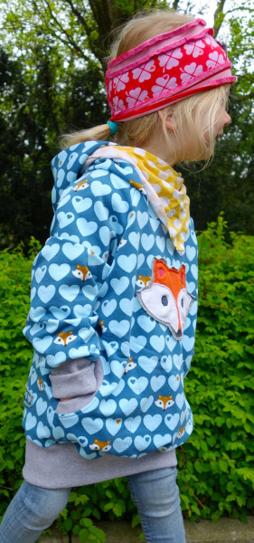 DANAI, Oversized Hoodie, Schnittmuster