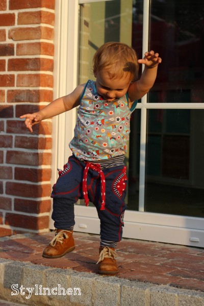 INDIGO, Kinder-Sweathose, Schnittmuster