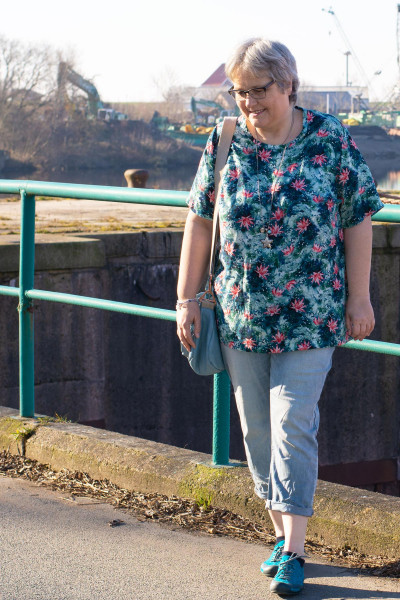 Shirtbluse in Big Size nähen - Schnittmuster Konzept Blusenshirt