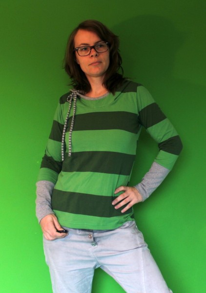 miaLuna Langarmshirt Lady Rose