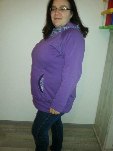Big Lady Comet, Plus-Size-Hoodie, Schnittmuster