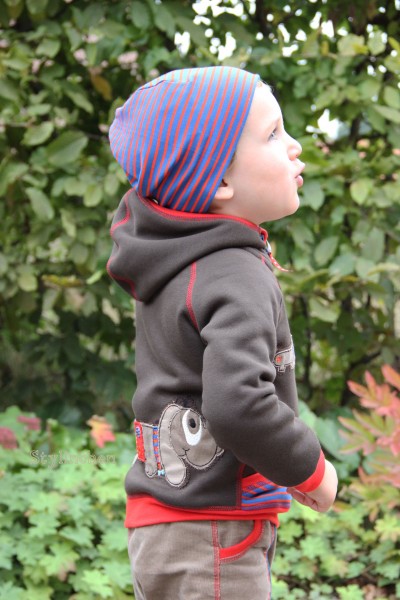 Pablo, Raglanjacke/Sweatshirt, Schnittmuster