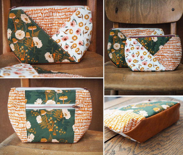 Ebook Schnittmuster Täschchen Trikki in Patchworkoptik von sitztwackeltundhatluft