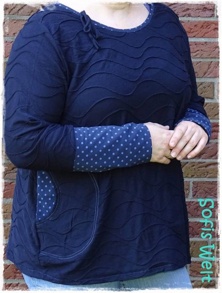 Big Lady Rose Damenshirt für Curvy Girls