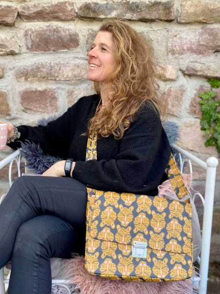 Umhängetasche Idde Schnittmuster Ebook von Puschenhexe