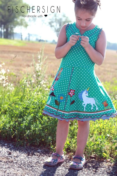 Jerseykleid für den Sommer - Schnittmuster Nurita zum Downloaden