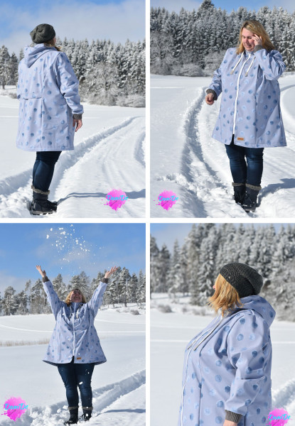 Carla XL Plus-Size-Jacke, Schnittmuster