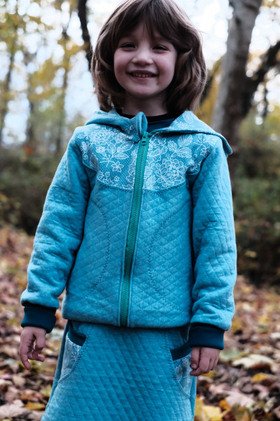 Bella, Mädchen-Sweatjacke, Schnittmuster
