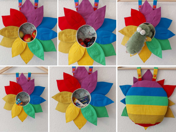 Wäscheklammer-Tasche KUKKA, Ebook Nähanleitung