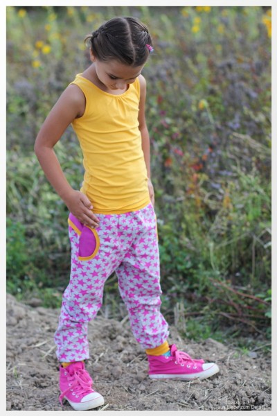 INDIGO, Kinder-Sweathose, Schnittmuster