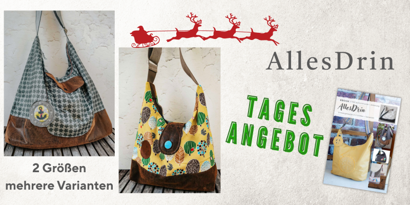 Adventskalender AllesDrin Tasche in 2 Varianten