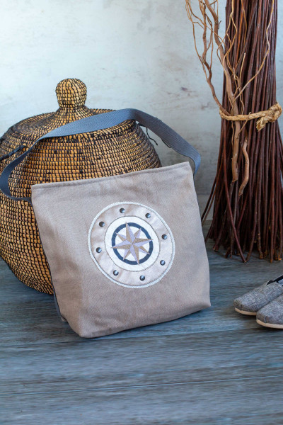 PDF-Schnittmuster Umhängetasche Annekje maritimer Look