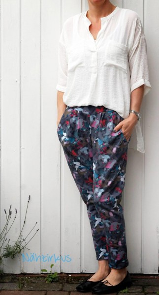 Chinohose aus Jersey nähen