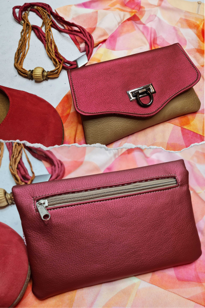 Clutch Tasche Gisi, kleine Handtasche, Ebook