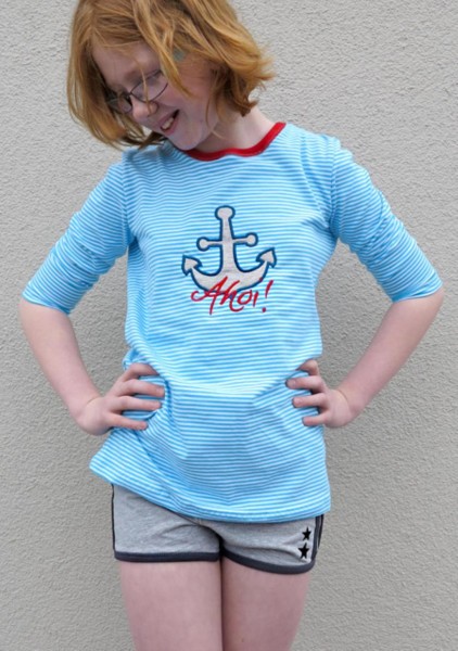 PDF-Schnittmuster Sweatpants, Sweathose, Sweatshorts für Kinder nähen