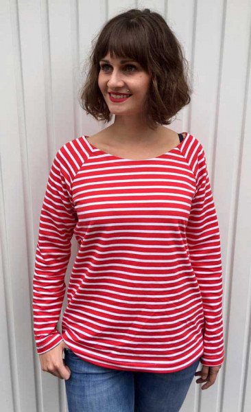 Lady Mary, Damen-Raglanshirt und Pulli, Schnittmuster