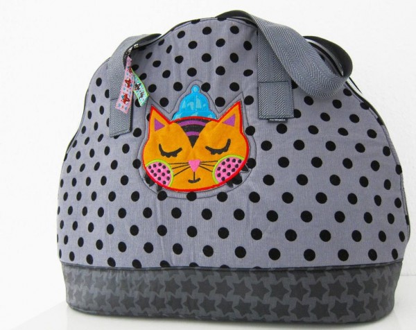 Schnittmuster Handtasche halbrunde Form