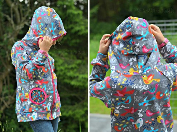 HUGO, Sweatjacke, Schnittmuster