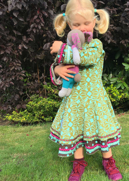 Henrika, Dreh- und Kuschelkleid, Schnittmuster