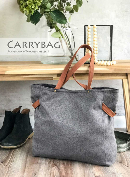 Ebook PDF-Schnittmuster "CarryBag" als Download bei Farbenmix.