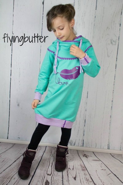 Tasja, Hoodie und Sweatkleid, Schnittmuster
